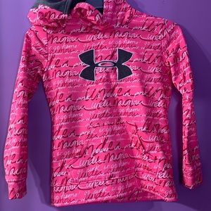 Under Armour Pink Quote Sweatshirt